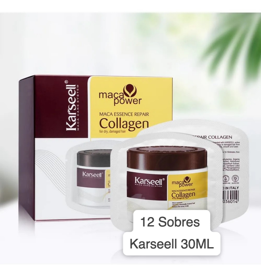 12 Sobres Karsell 30ml Mascarilla